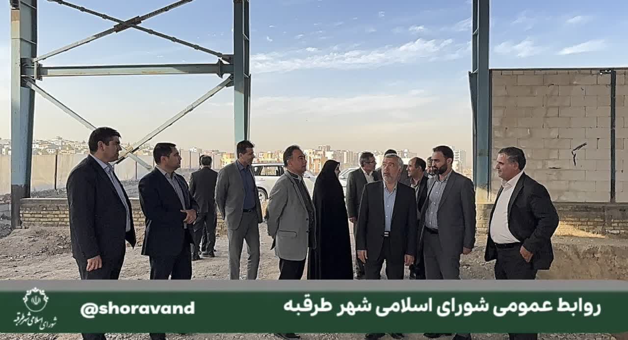 بازدید مدیرکل آموزش‌وپرورش خراسان رضوی از سوله ورزشی آموزش‌وپرورش طرقبه