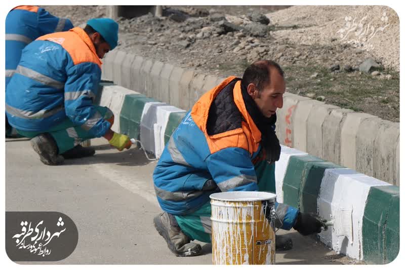 🔶 آغاز رسمی اقدامات نوروزی خدمات شهری شهرداری طرقبه