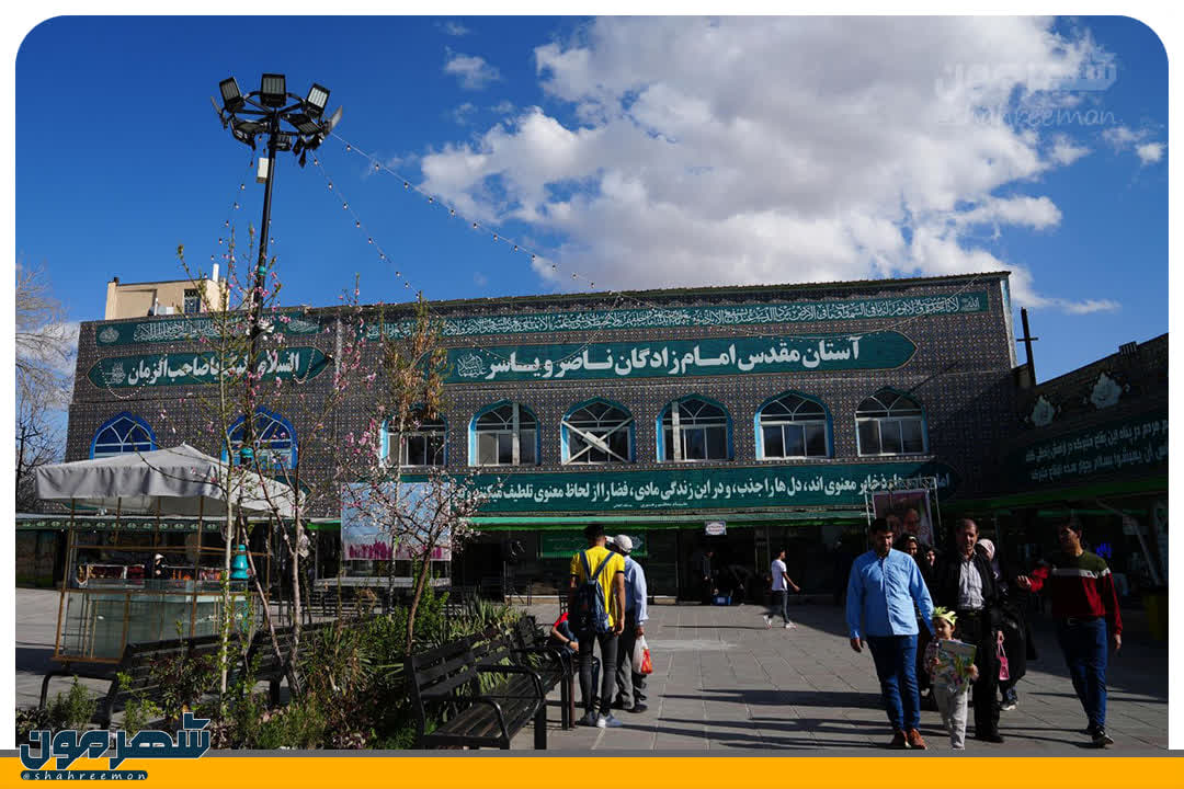 🔰آمادگی آستان مقدس امامزادگان ناصرویاسر(ع) طرقبه برای میزبانی از زائران درماه رمضان 