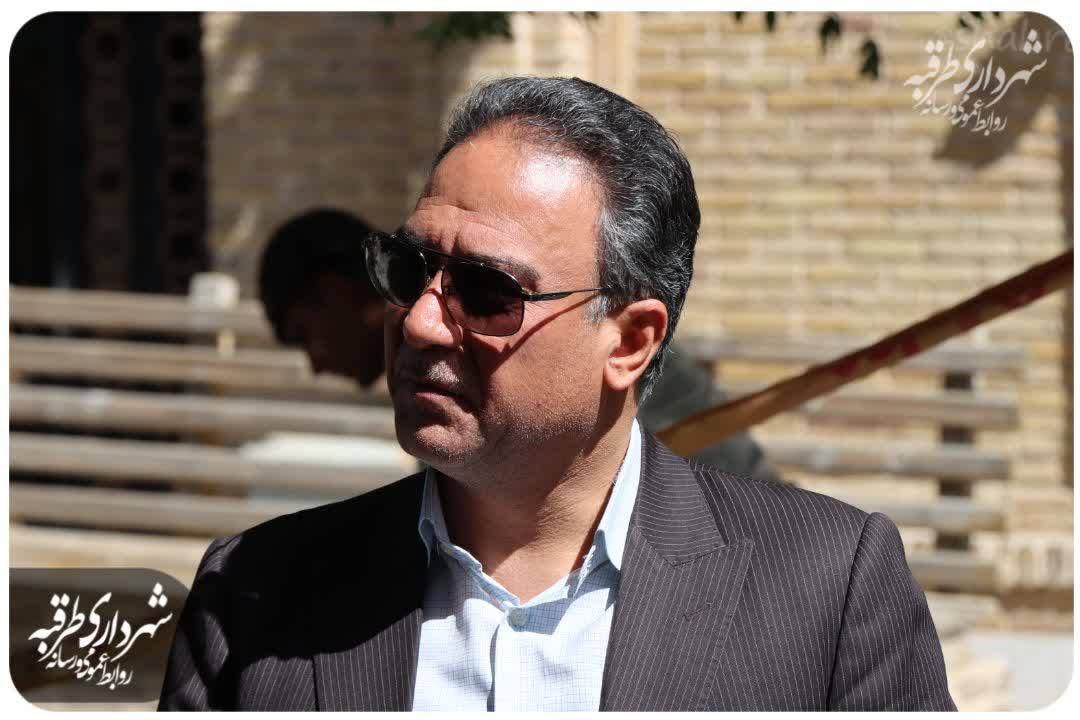 📌 #خبر | بازدید سرزده شهردار طرقبه از روند بهسازی معابر سطح شهر