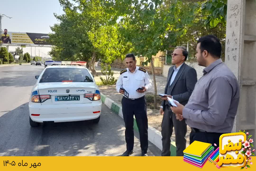 📌 #خبر | آماده‌سازی معابر مدارس طرقبه برای آغاز مهر