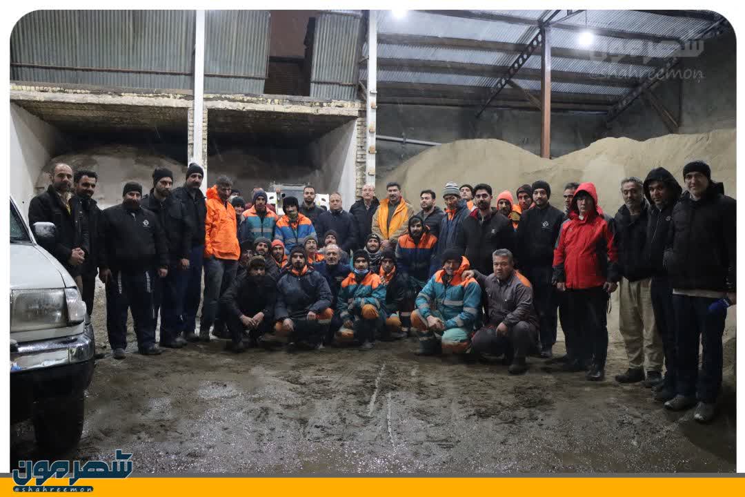 💠 قدردانی از تلاش بی‌وقفه نیروهای خدمات شهری در روزهای برفی طرقبه